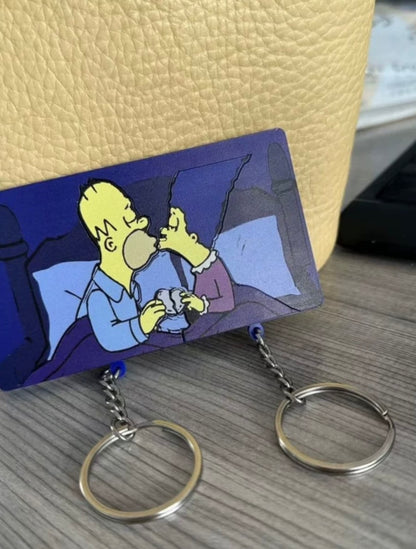 Simpsons Key Chain Holder