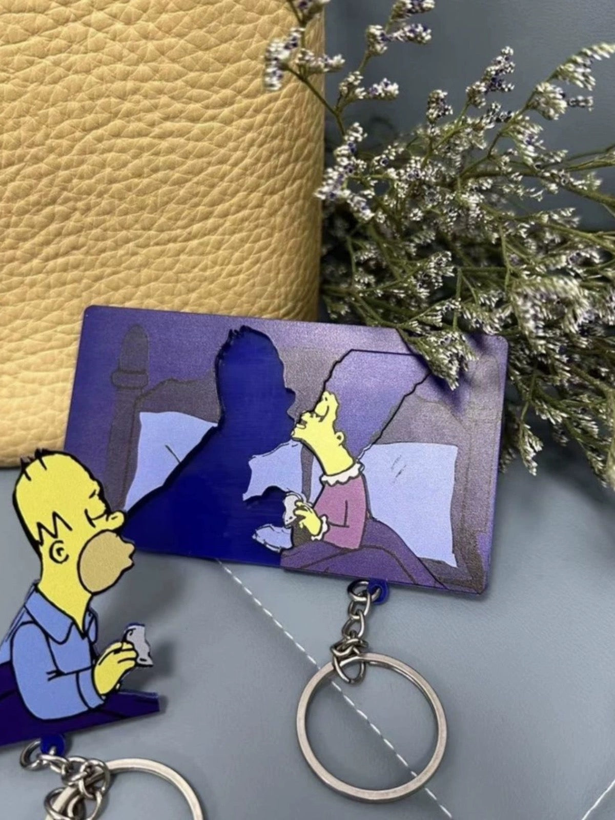 Simpsons Key Chain Holder