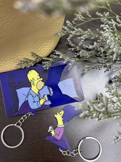 Simpsons Key Chain Holder