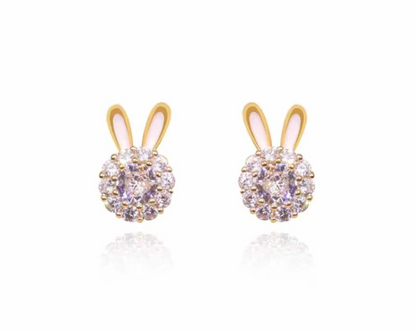 Spin Sparkle Bunny Earrings